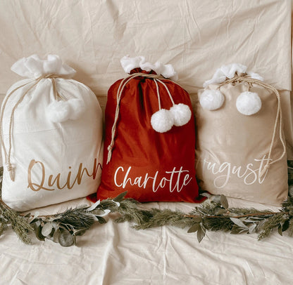 Personalized Christmas Bags