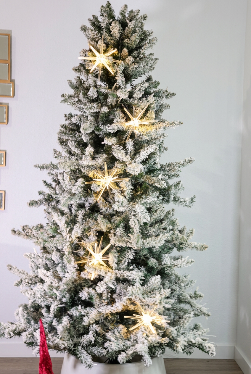 Starburst Christmas Lights – Set of 5