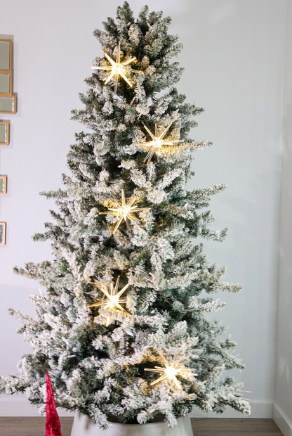 Starburst Christmas Lights – Set of 5