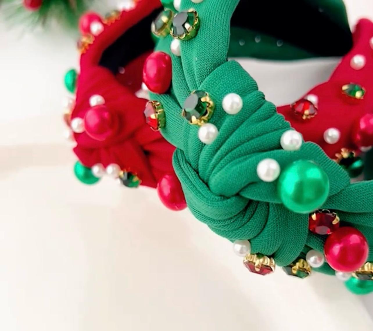 Christmas Knot Headband